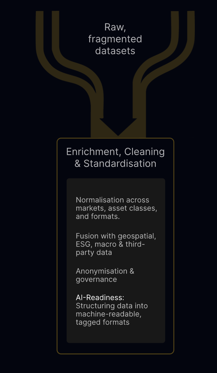 Data enrichment and standardisation